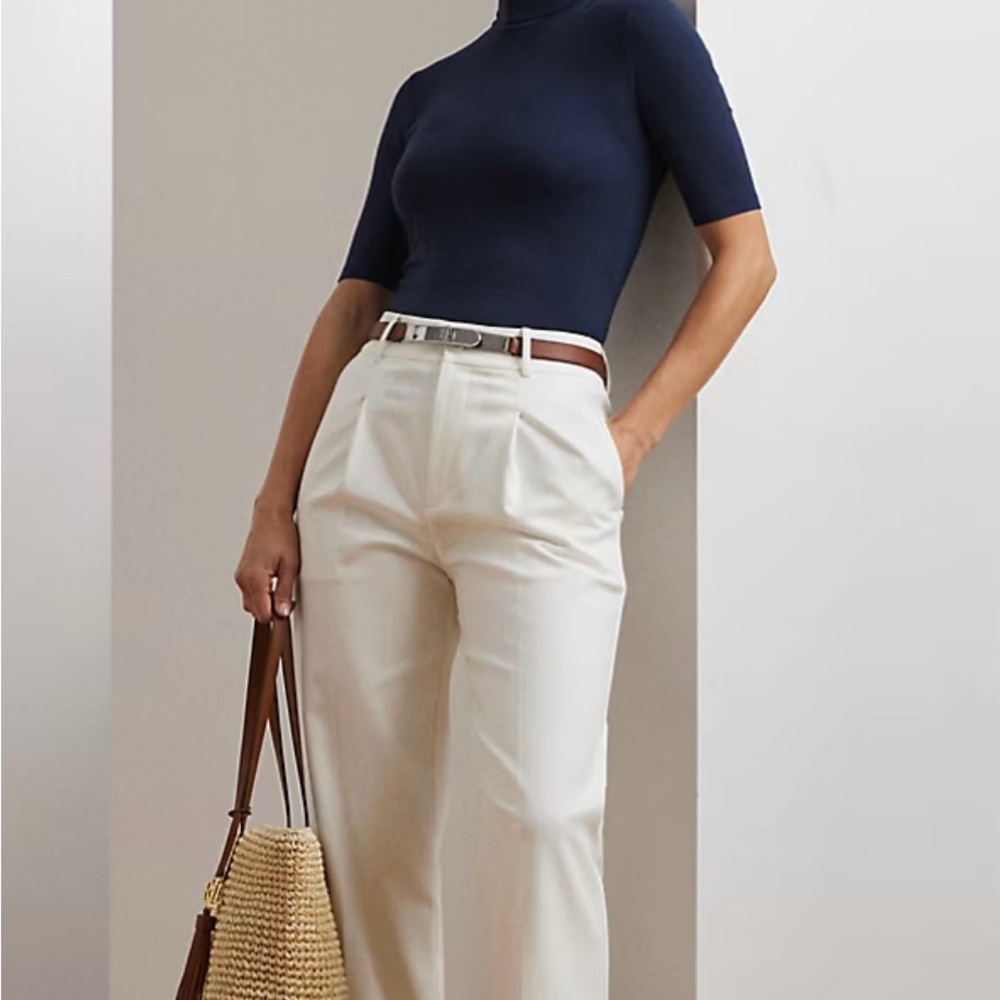 Ralph Lauren jersey turtleneck top - Picture 3 of 11
